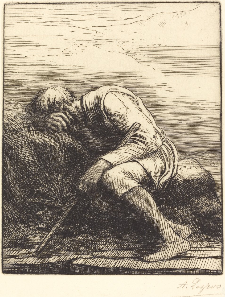 Sømanden Sinbad (Sinbad le marin) af Alphonse Legros