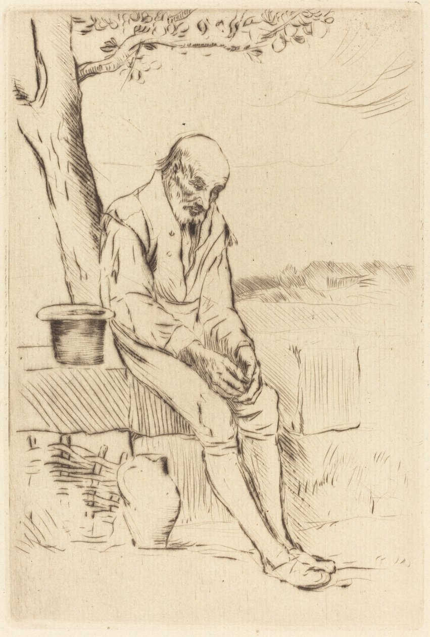 "Siden da" ("Siden dengang") af Alphonse Legros