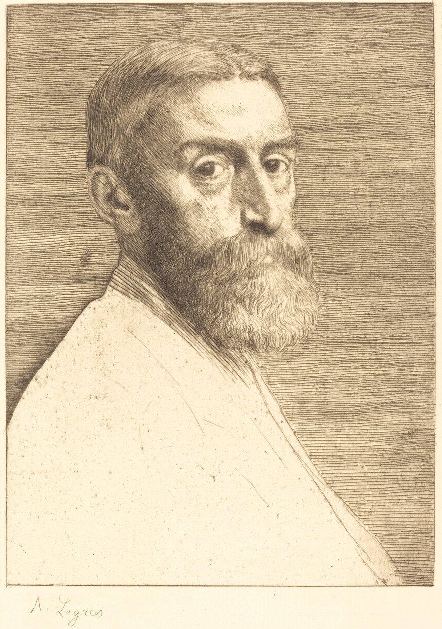Sir Edward John Poynter af Alphonse Legros