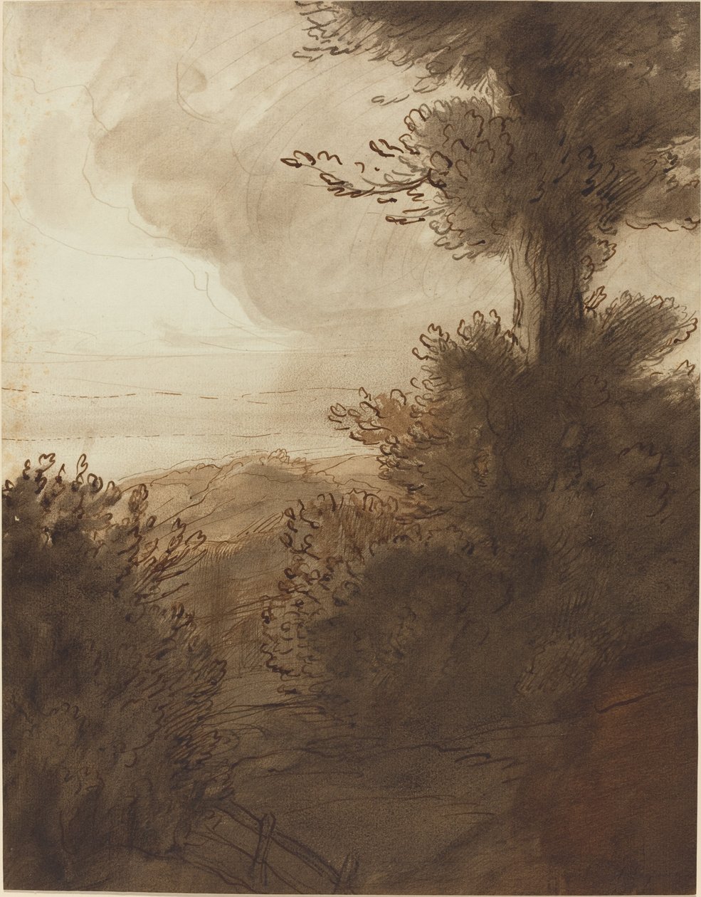 Det store træ. af Alphonse Legros