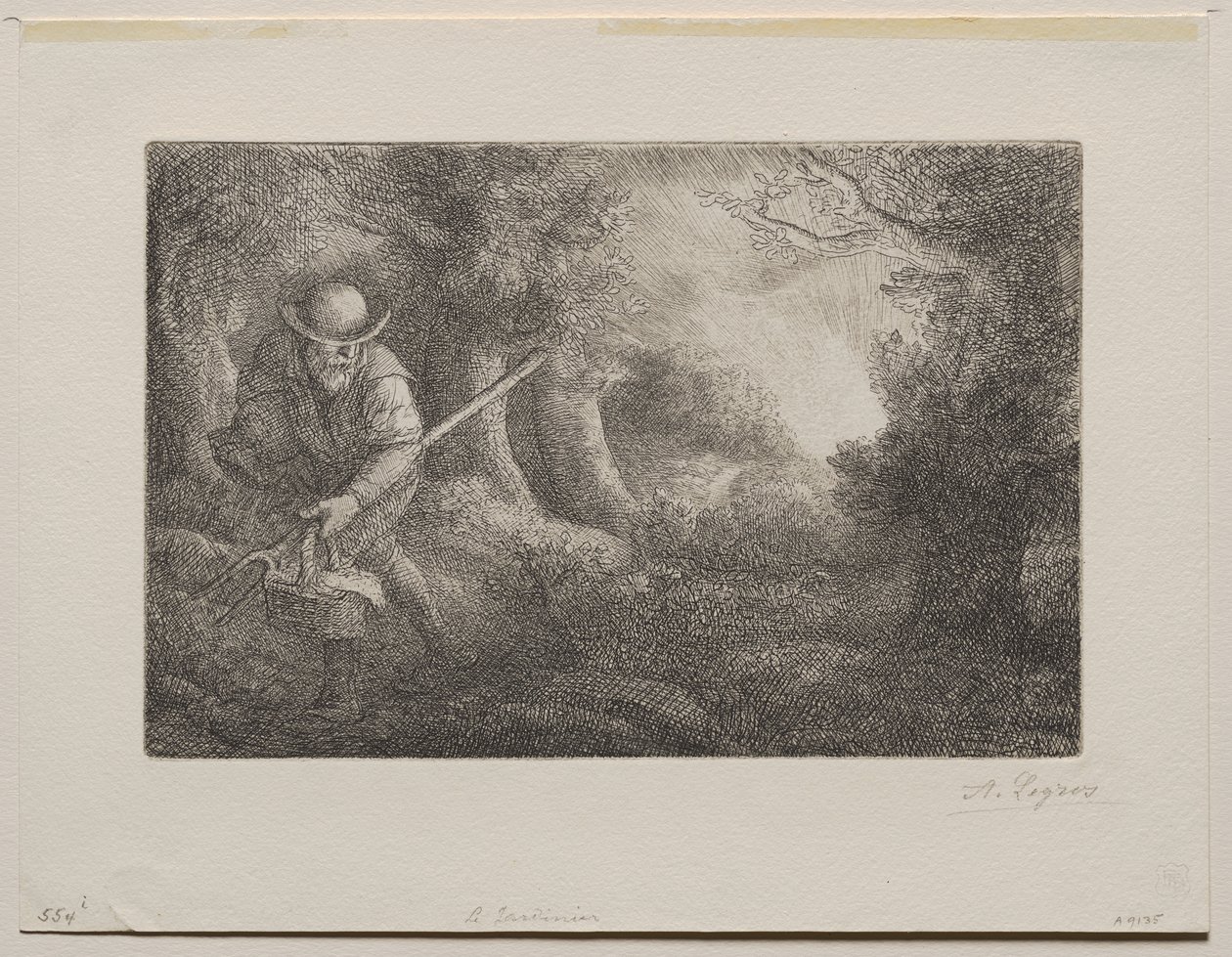 Gartneren af Alphonse Legros