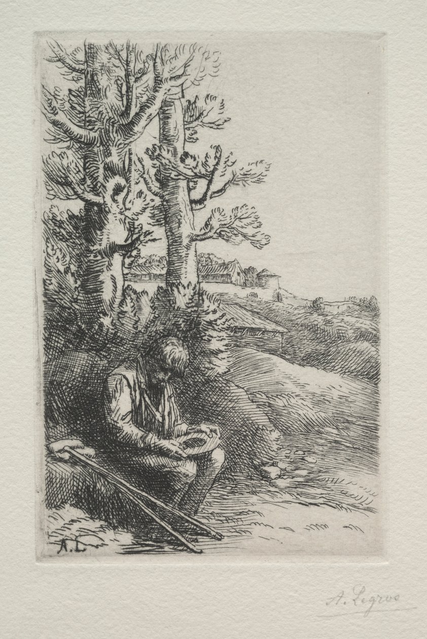 Den lille tigger af Alphonse Legros