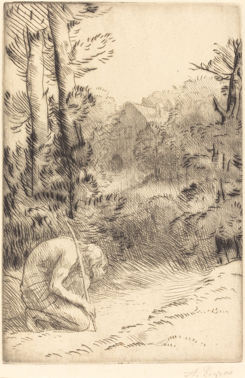 Den fortabte søn, 2. plade Den fortabte søn. af Alphonse Legros