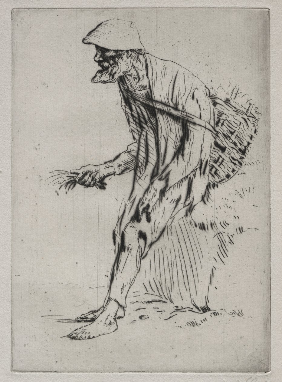 Den røde pimpernel-sælger af Alphonse Legros