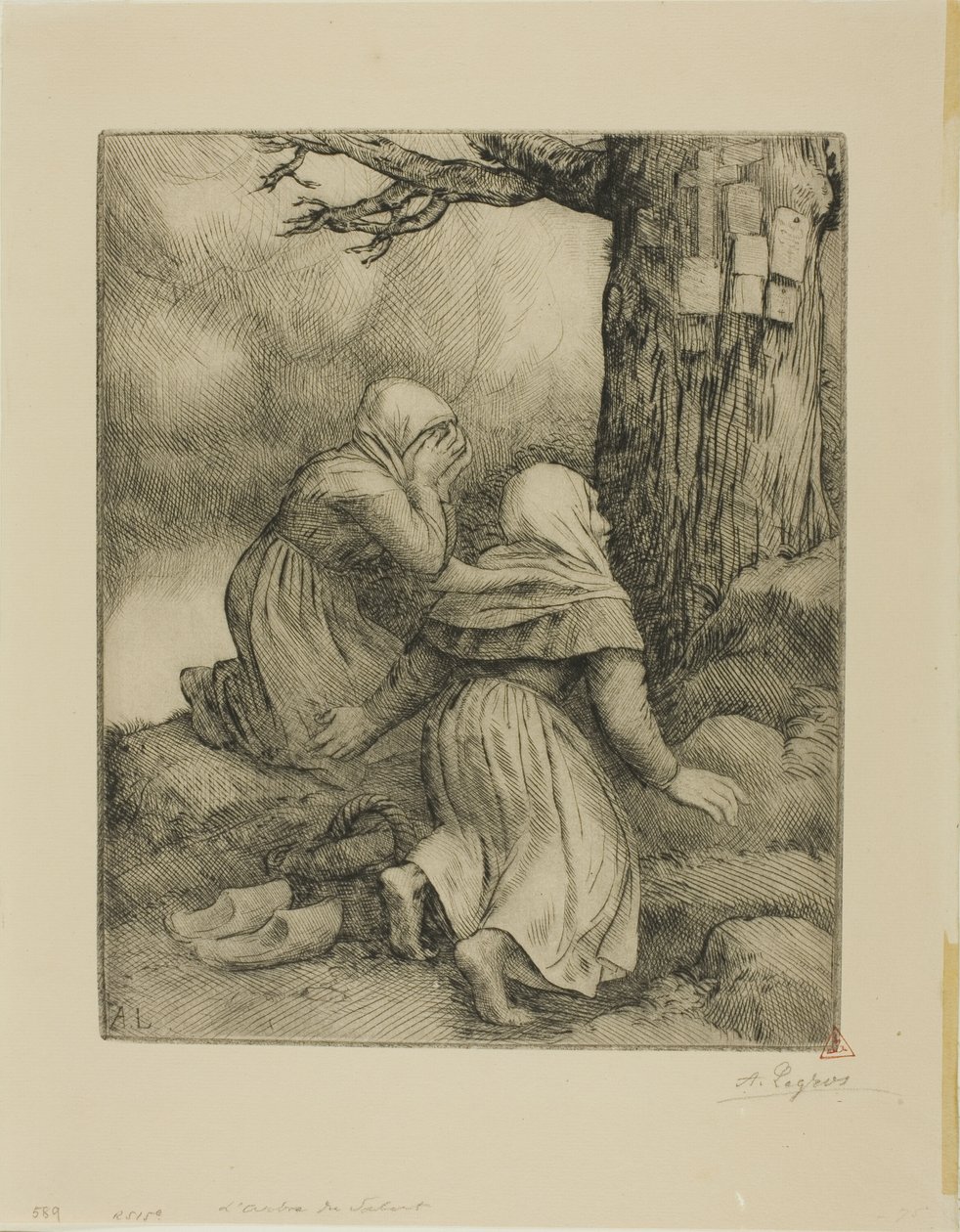 Frelsens træ af Alphonse Legros