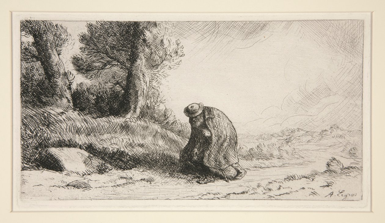 Vejfareren af Alphonse Legros