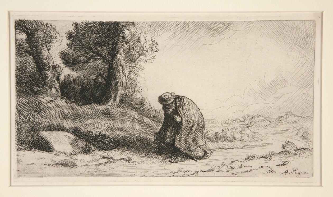 Vejfareren af Alphonse Legros