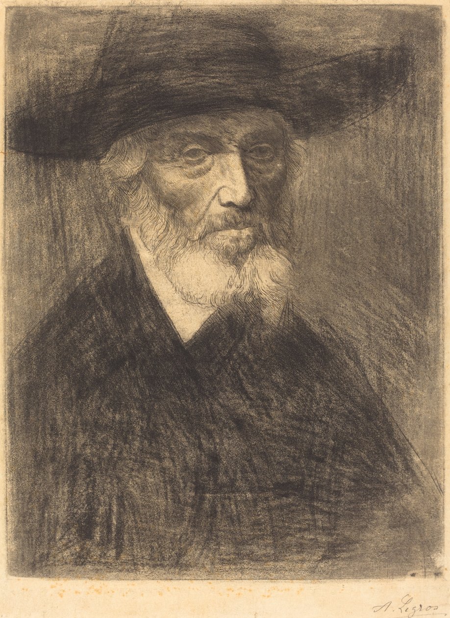 Thomas Carlyle af Alphonse Legros