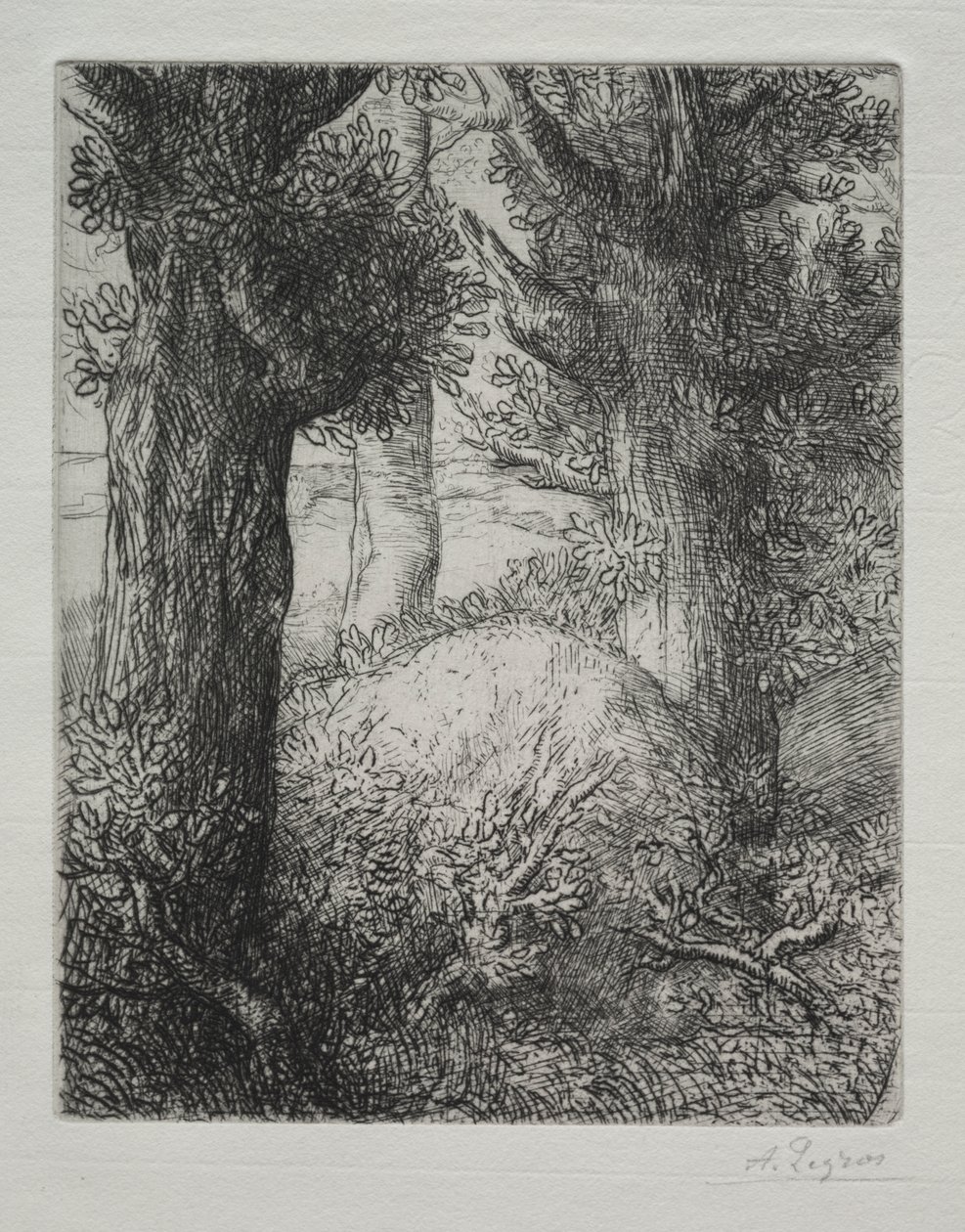 Galliske gravhøje af Alphonse Legros