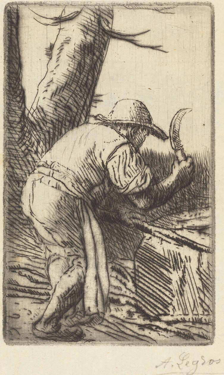 Kvistskærer Kvistskæreren. af Alphonse Legros