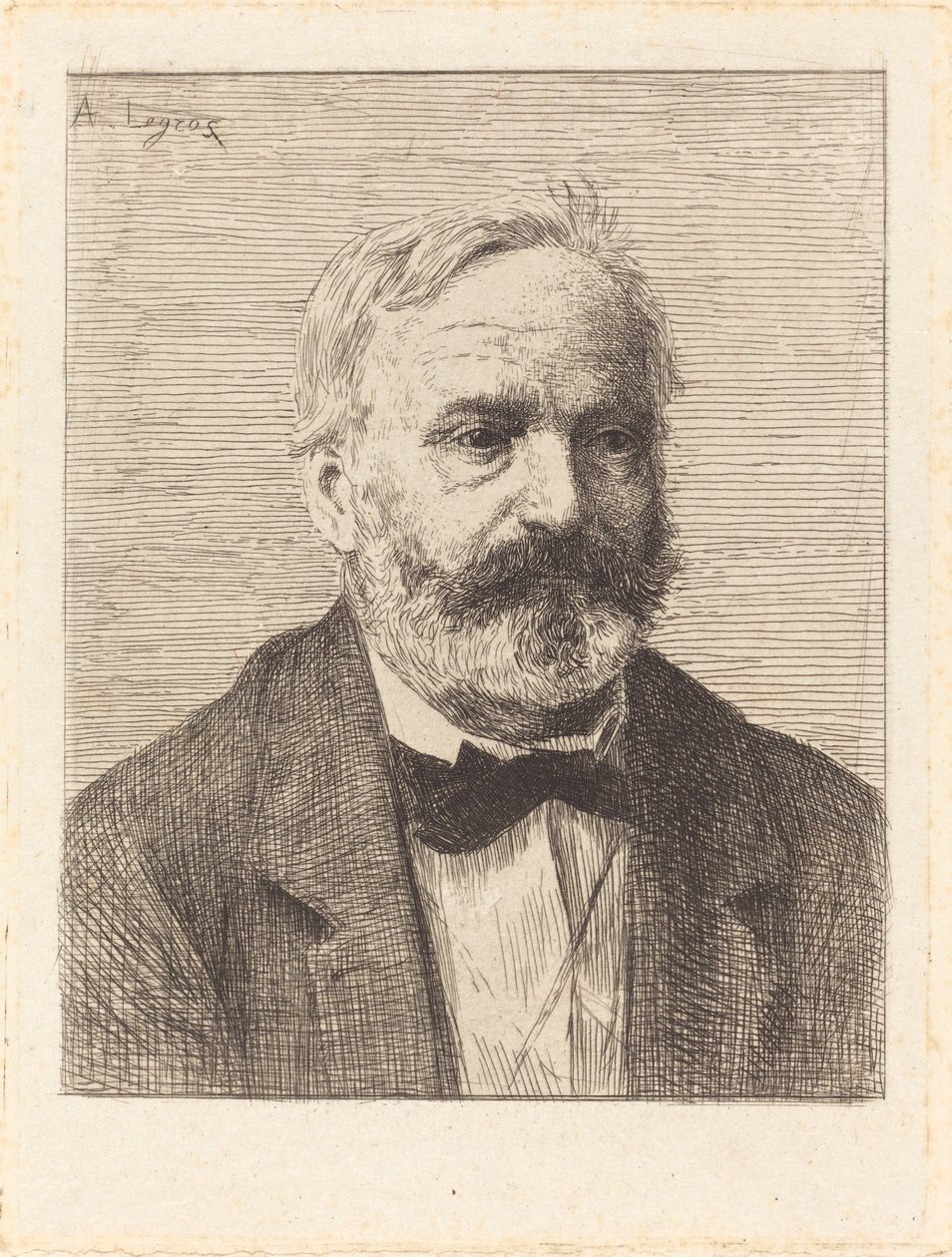Victor Hugo, 1. plade af Alphonse Legros