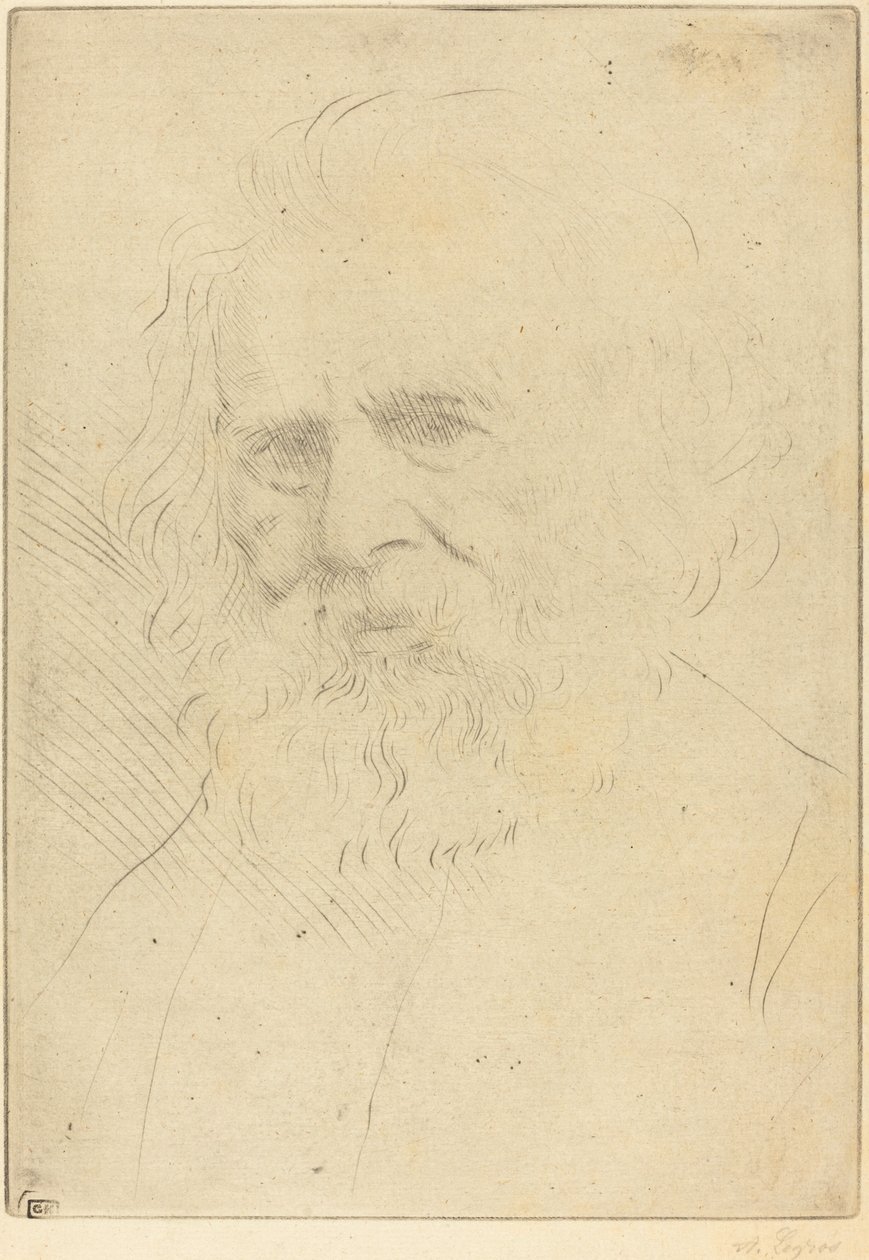 W H. Longfellow, 1. plade af Alphonse Legros