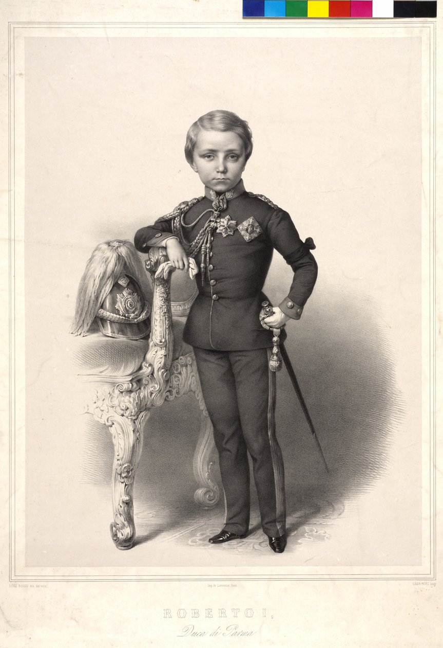 Hertug af Parma Robert I af Alphonse Leon Noel