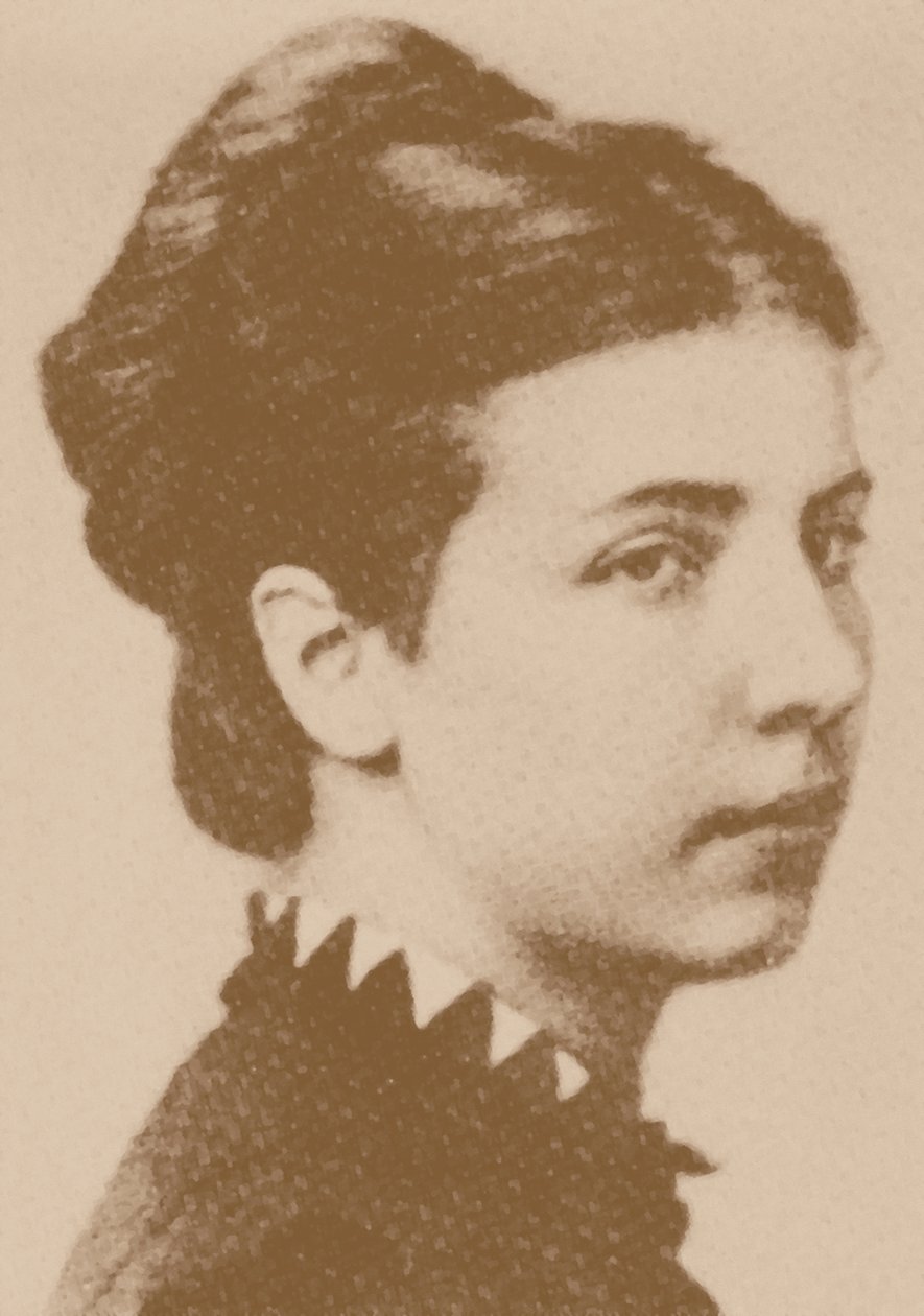 Yelisaveta Lukinichna Dmitrieva, født Kusheleva 1850-1918, 1871 af Alphonse Liebert