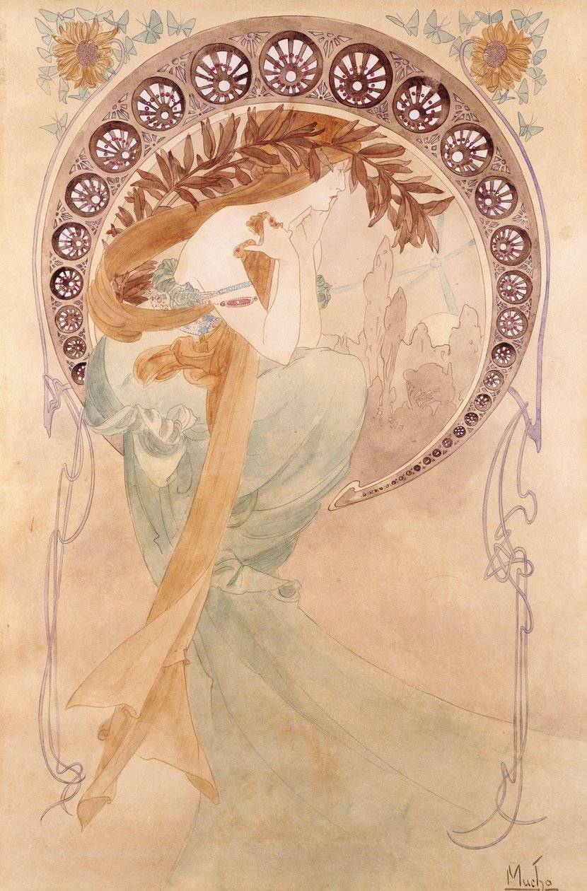 Digtene, af Alphonse Mucha