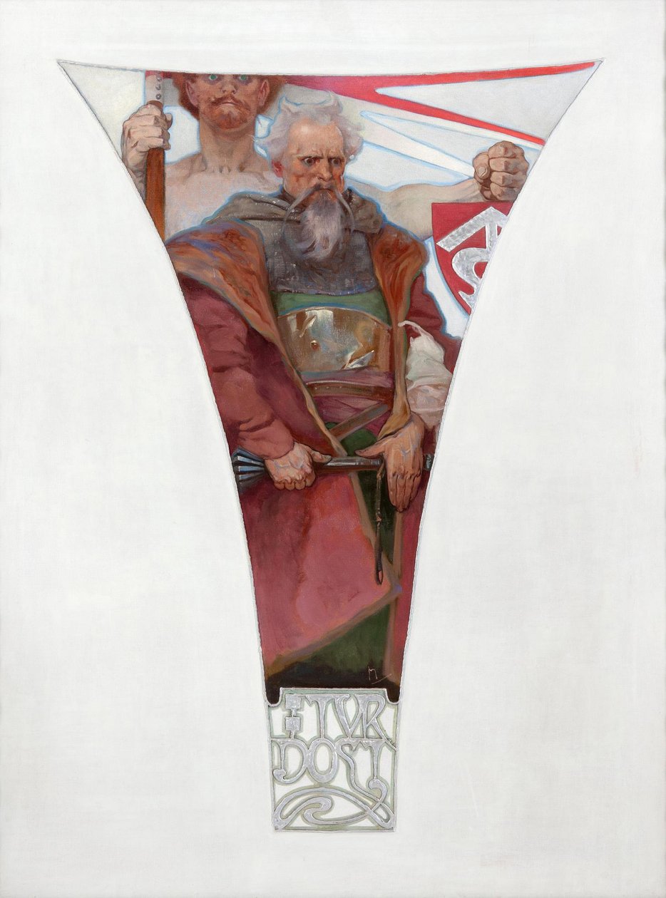 0, 1911 af Alphonse Mucha