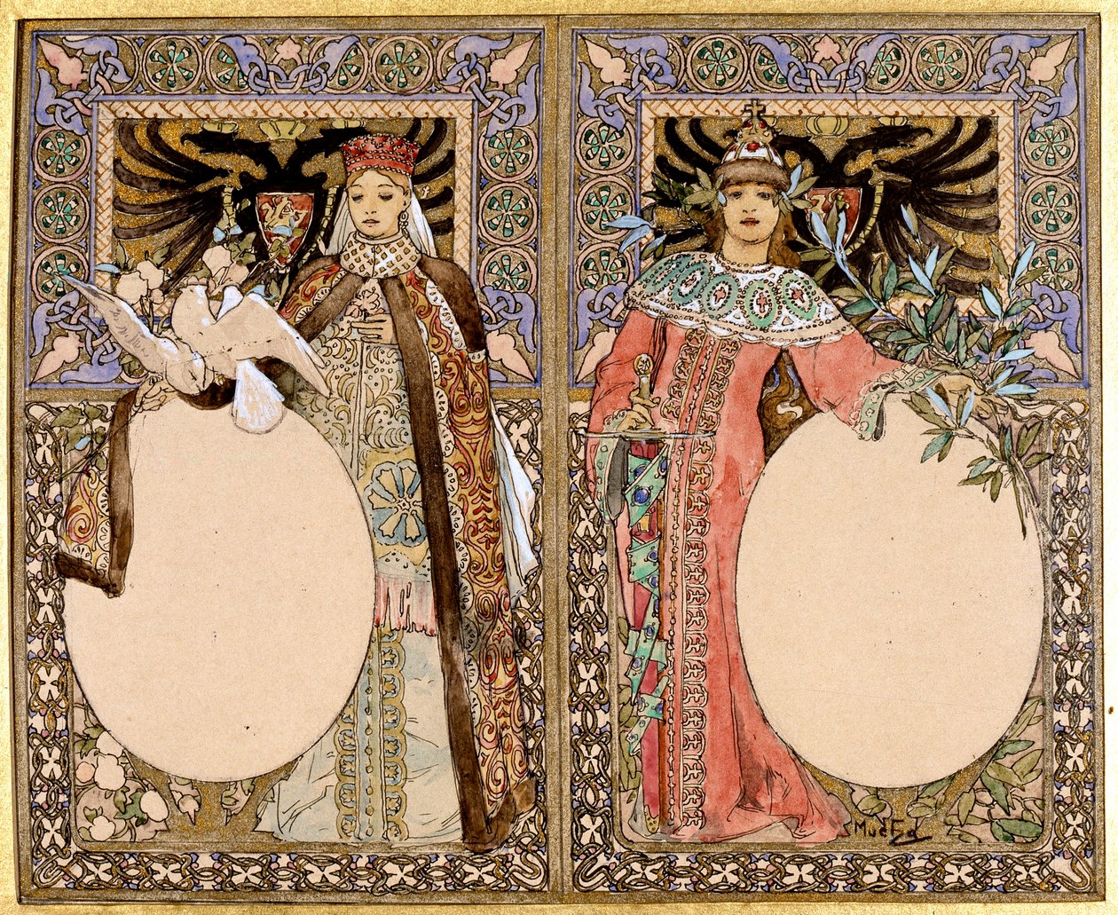 Bogillustration, 1890