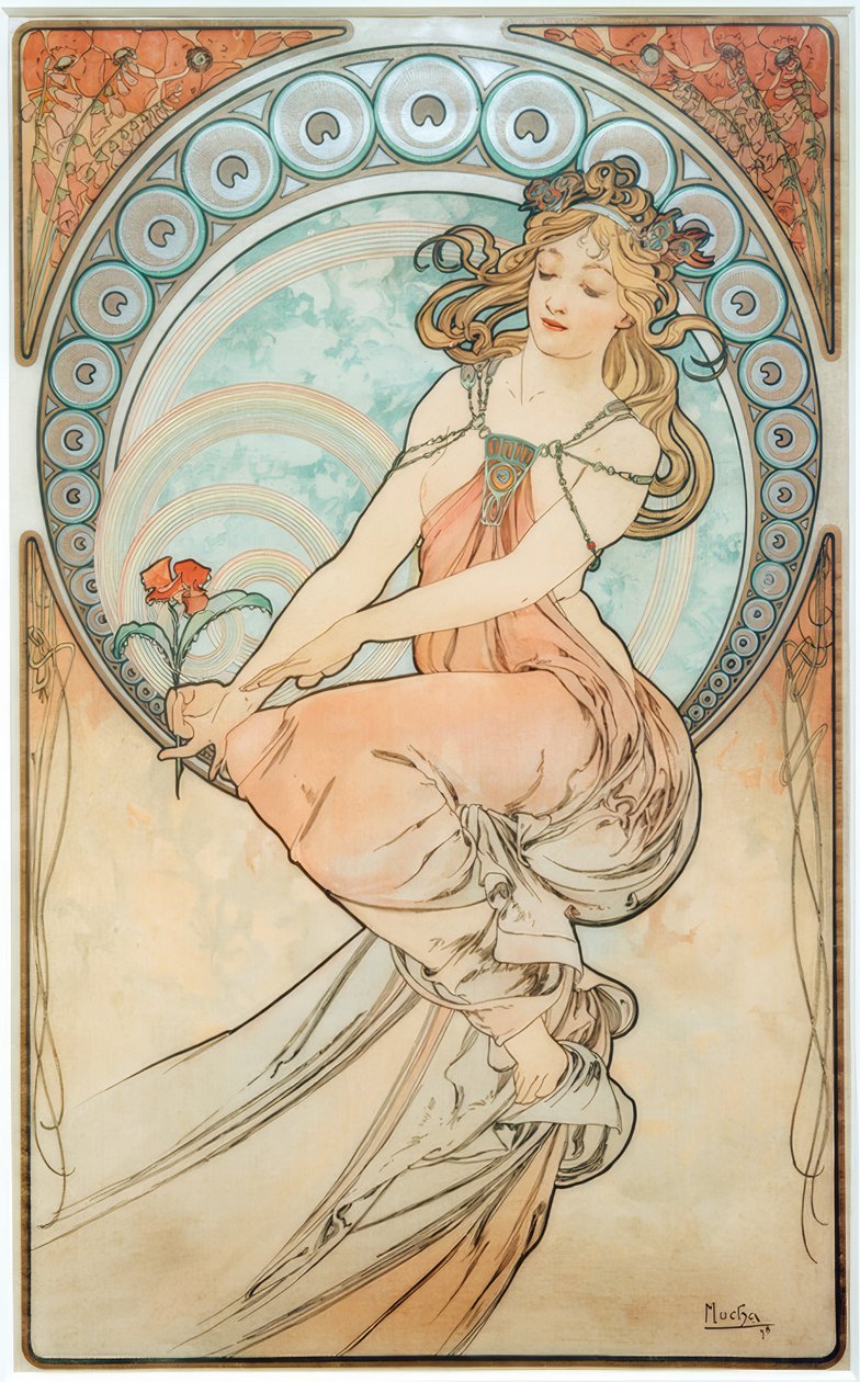 Maleri af Alphonse Mucha