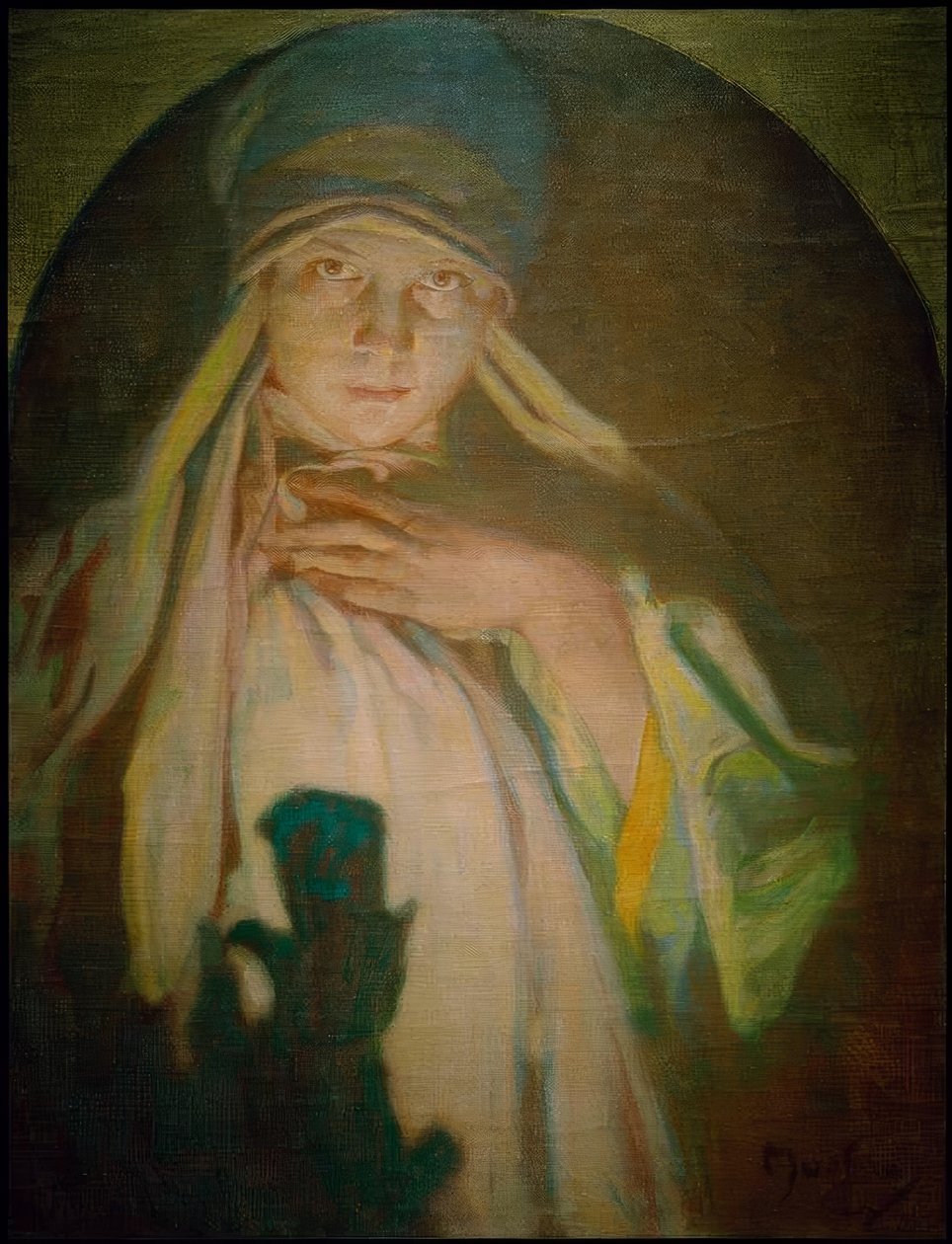 Troldkvinden af Alphonse Mucha