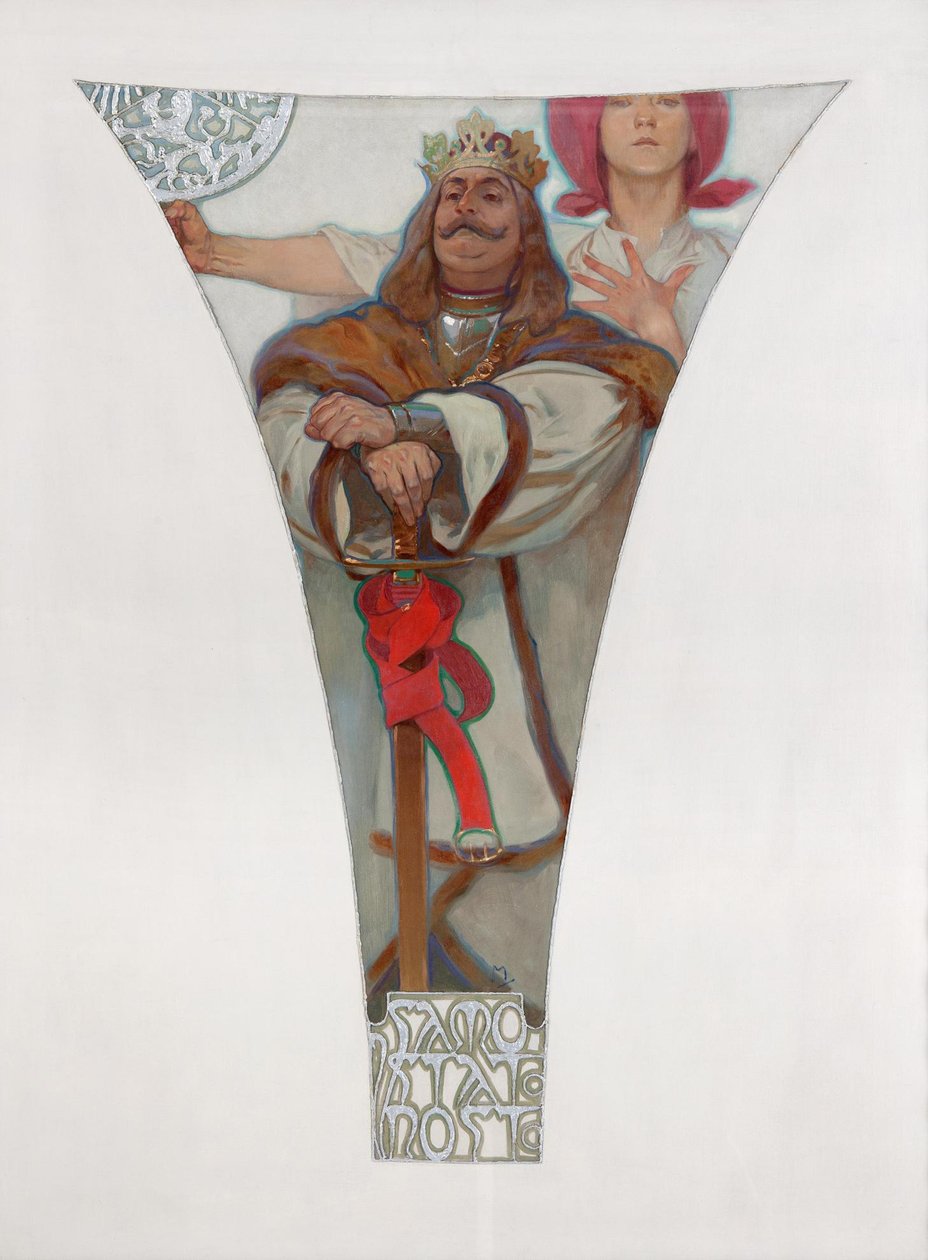 George af Podebrady, 1911 af Alphonse Mucha