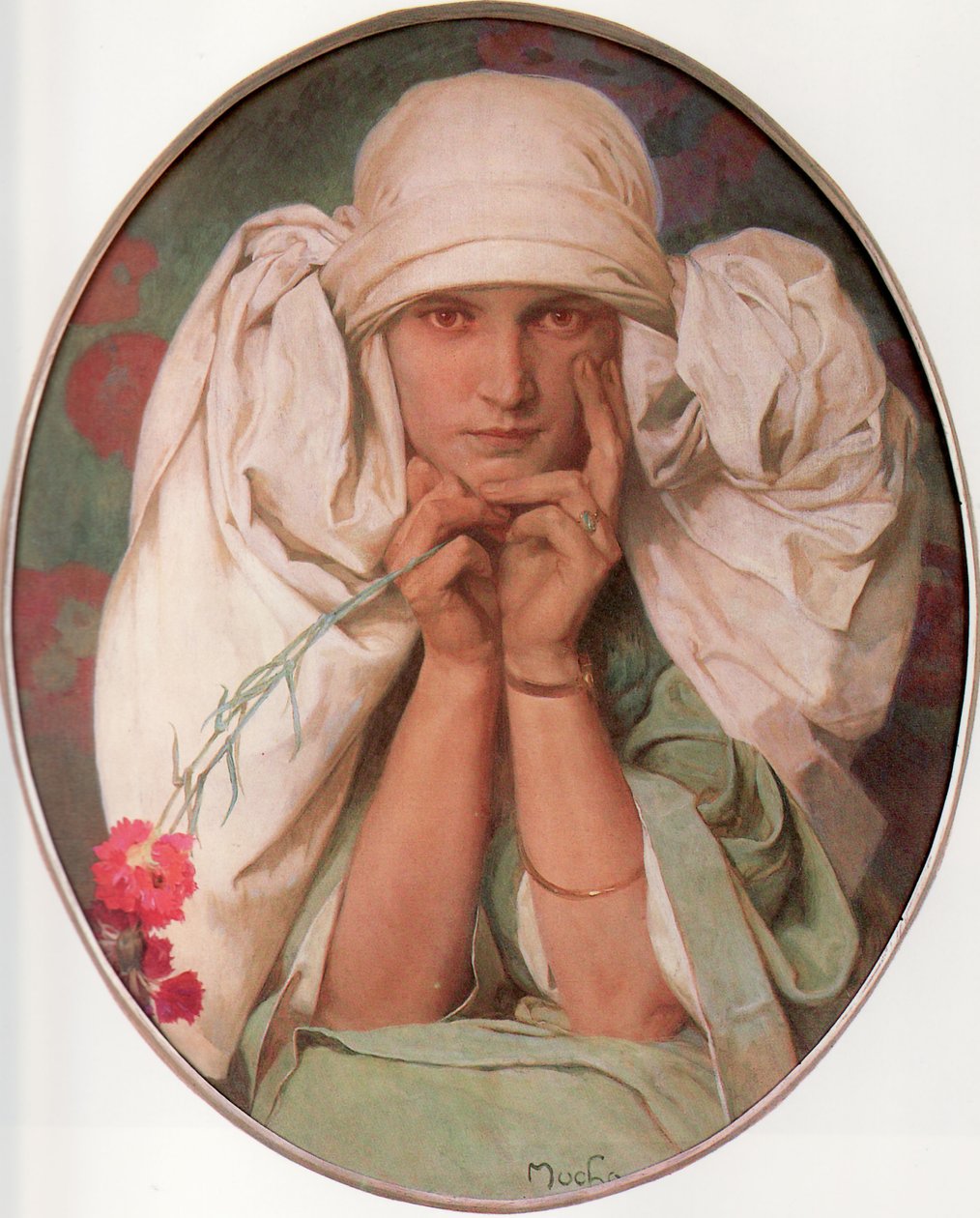 Jaroslava, 1920 af Alphonse Mucha