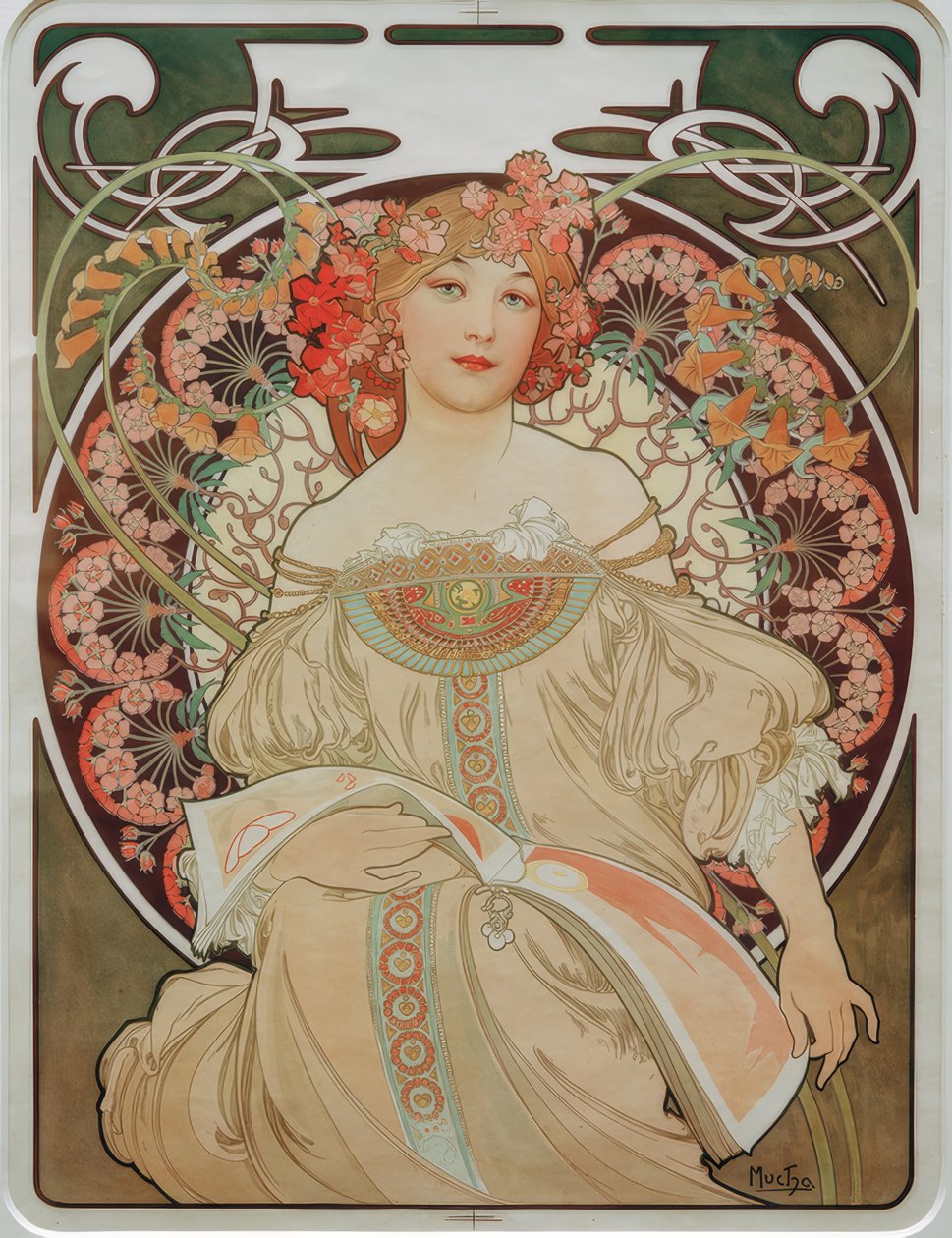 Reverie af Alphonse Mucha