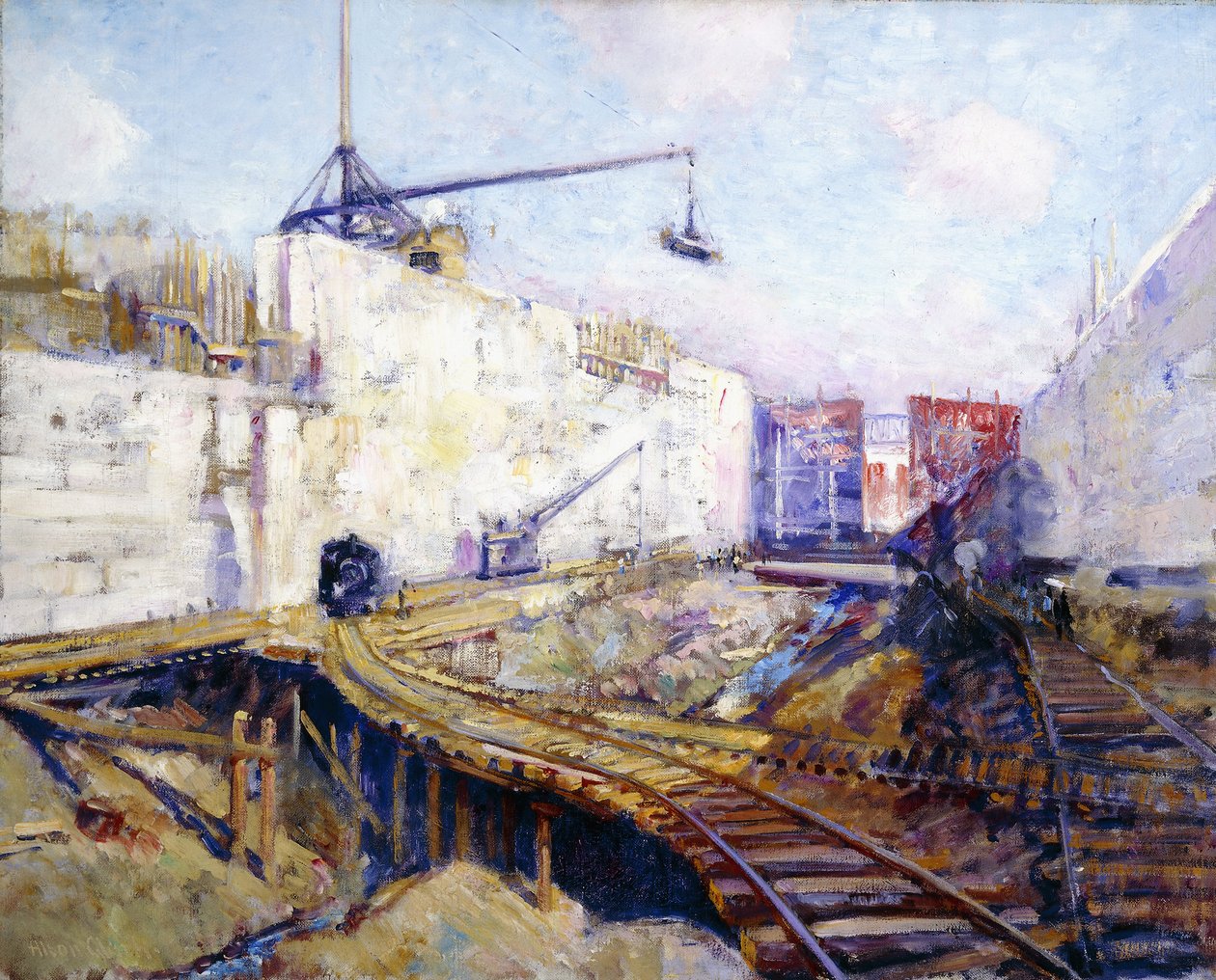 I slusen, Miraflores af Alson Skinner Clark