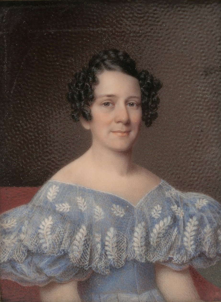 Portrait of a Lady, ca. 1835. dani af Alvan Clark