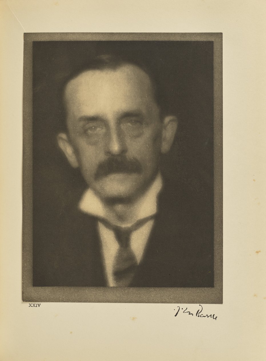 J.M.Barrie af Alvin Langdon Coburn