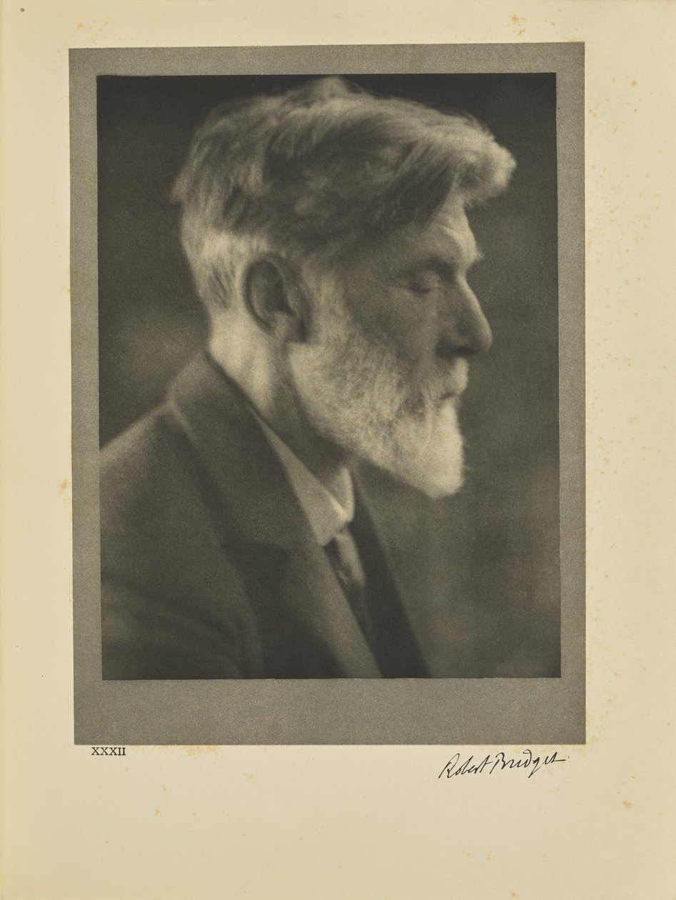 Robert Bridges af Alvin Langdon Coburn