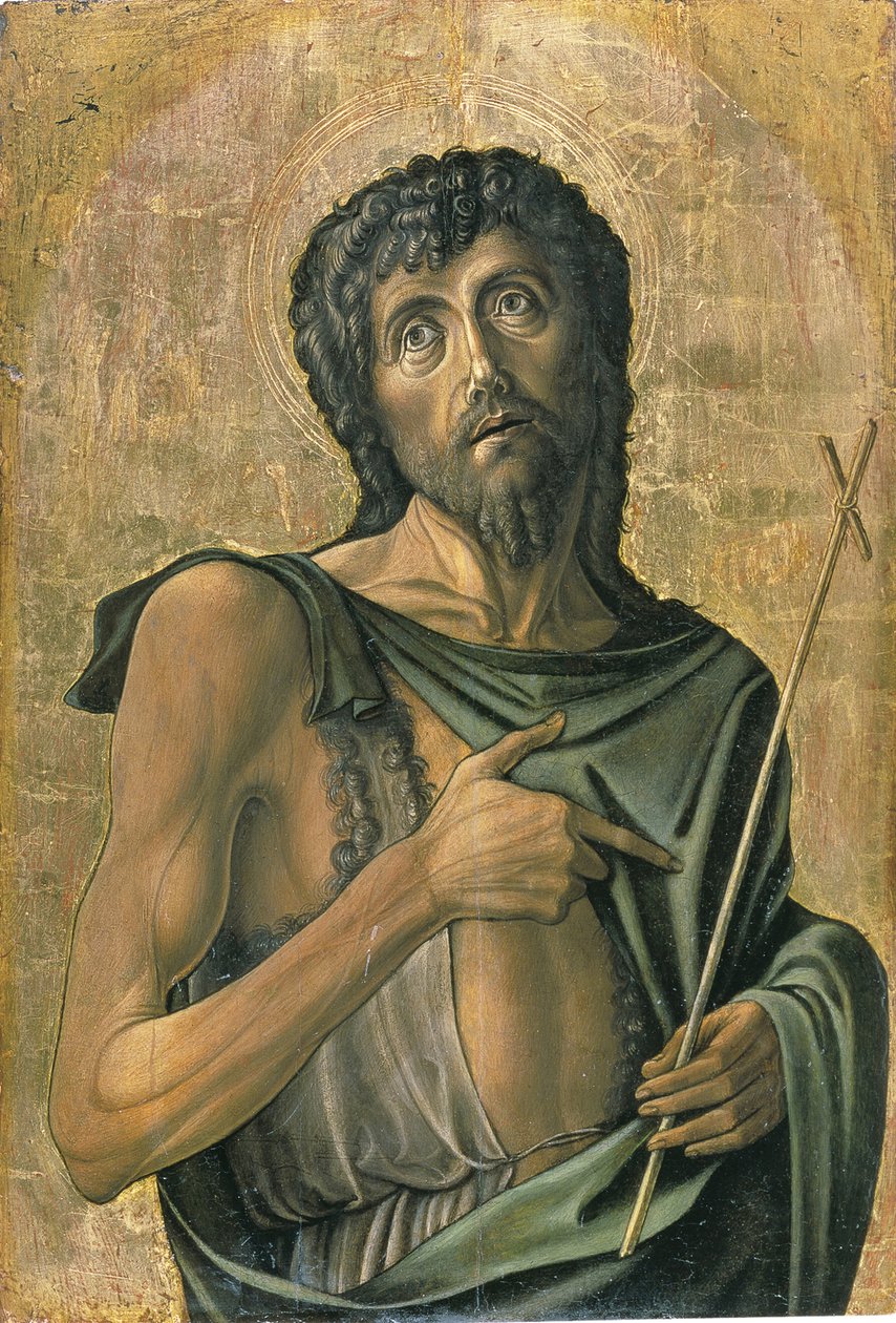 Sankt Johannes Døberen af Alvise Vivarini