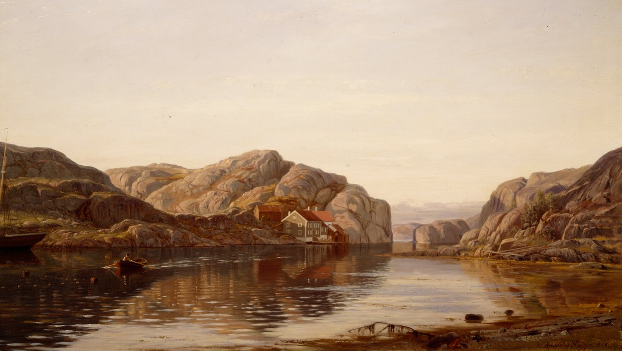 Ny-Hellesund af Amaldus Nielsen