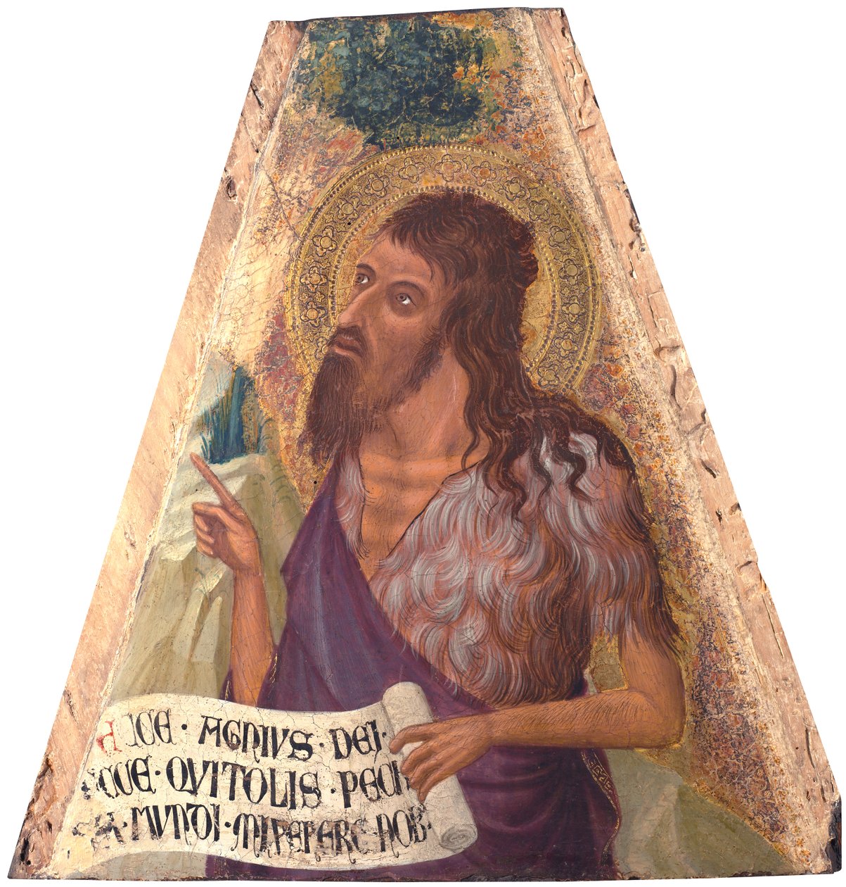 Johannes Døberen af Ambrogio Lorenzetti