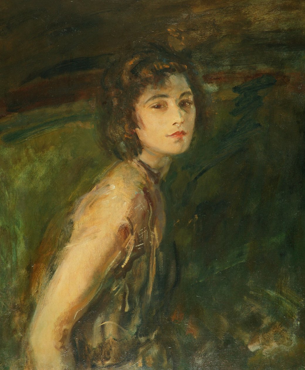 Frøken Teddy Gerrard af Ambrose McEvoy
