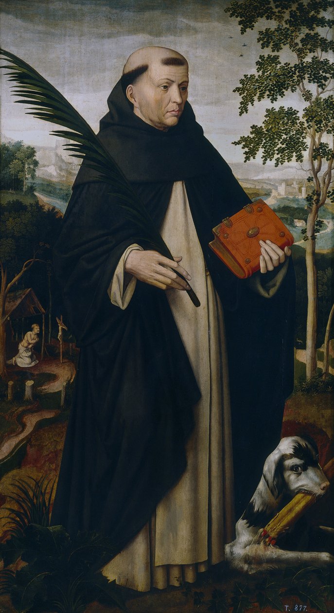 Sankt Dominic af Ambrosius Benson