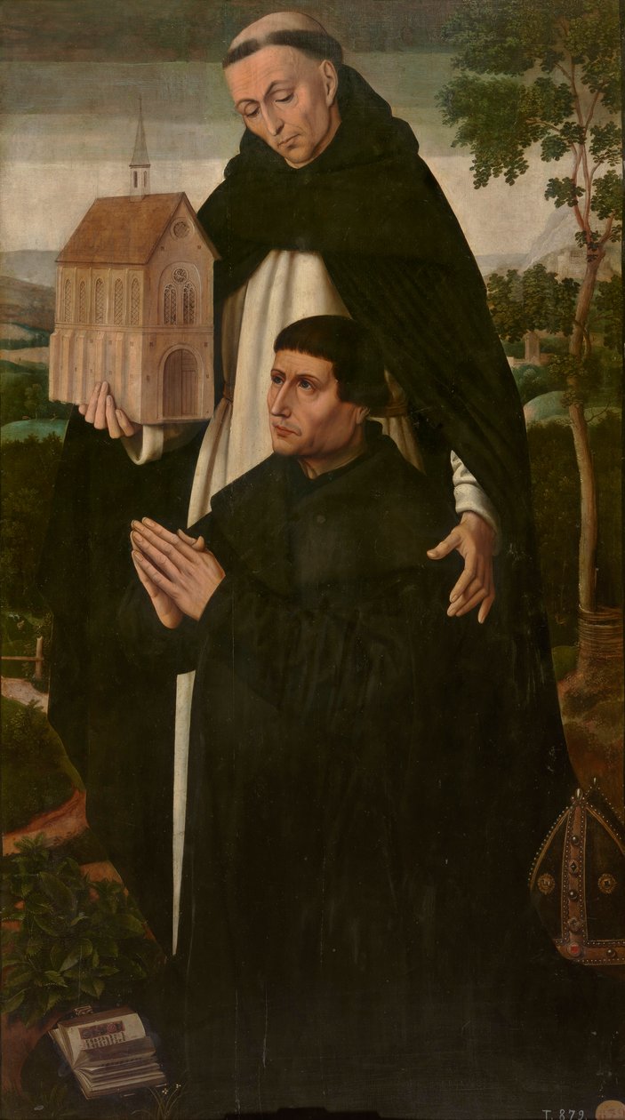 Thomas og en donor af Ambrosius Benson