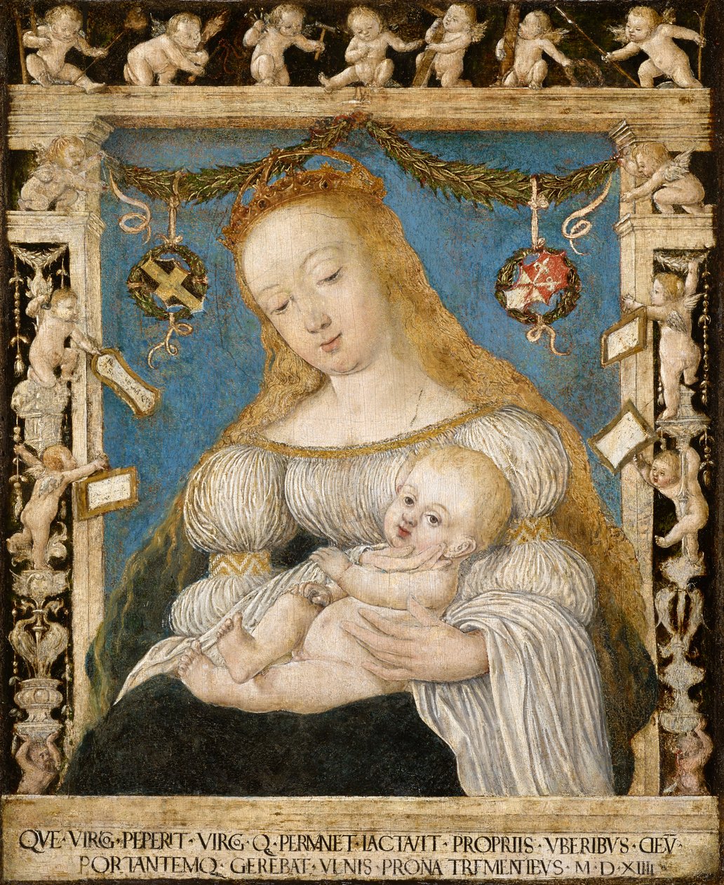 Jomfru og barn af Ambrosius Holbein