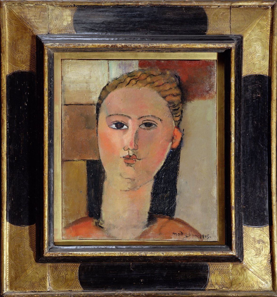 Pige med rødt hår, 1915 af Amedeo Modigliani