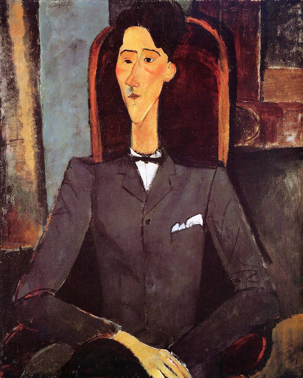 Jean Cocteau, 1917 af Amedeo Modigliani