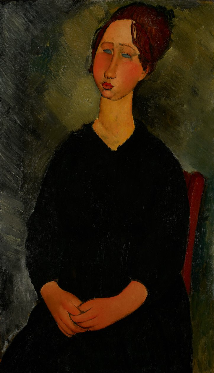 Lille Tjenestepige, c.1916 af Amedeo Modigliani