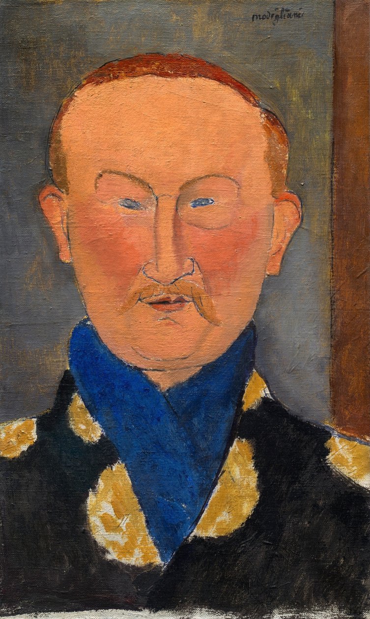 Léon Bakst af Amedeo Modigliani