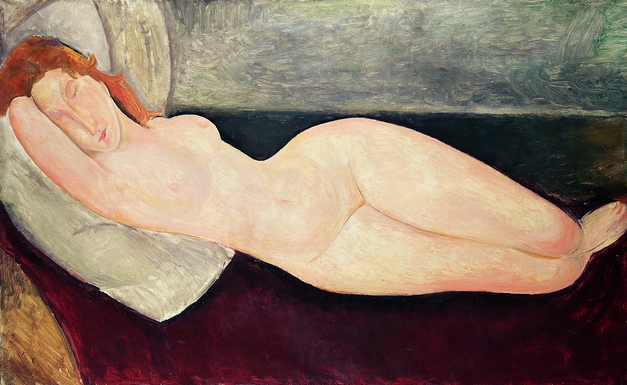 Nøgen nr.1 af Amedeo Modigliani