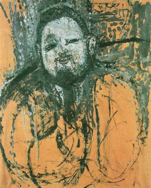 Portræt af Diego Rivera af Amedeo Modigliani