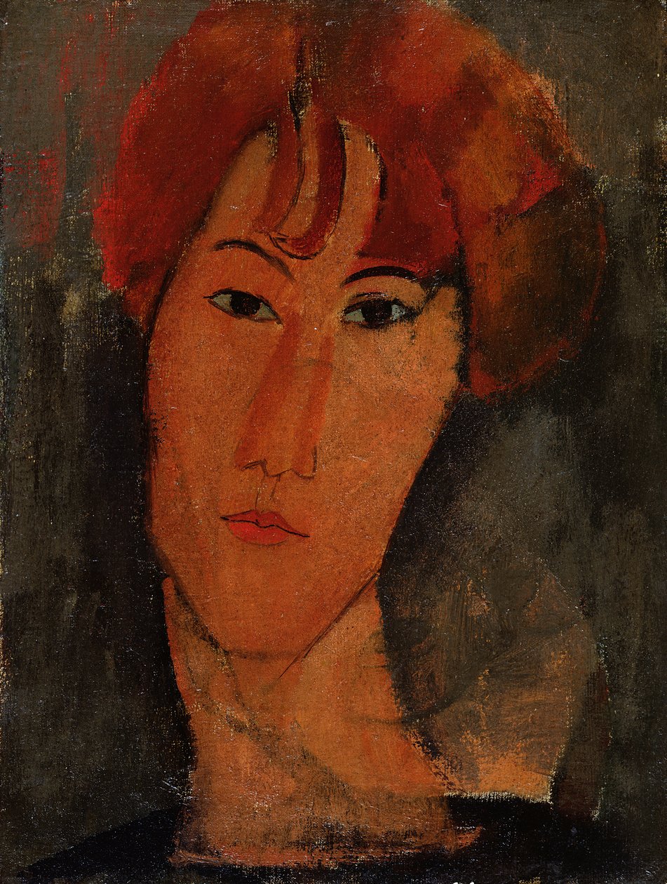 Portræt af Pardy, ca. 1915 af Amedeo Modigliani