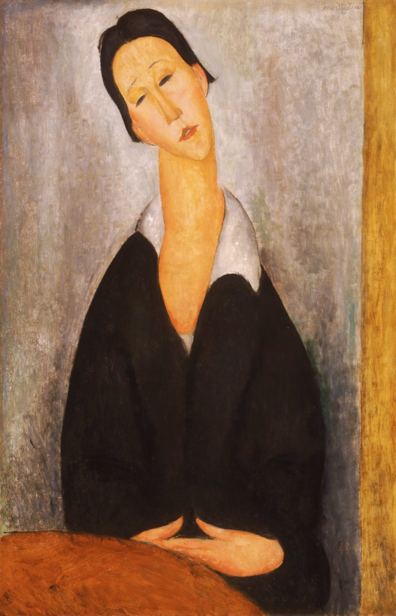 Portræt af en polsk kvinde af Amedeo Modigliani