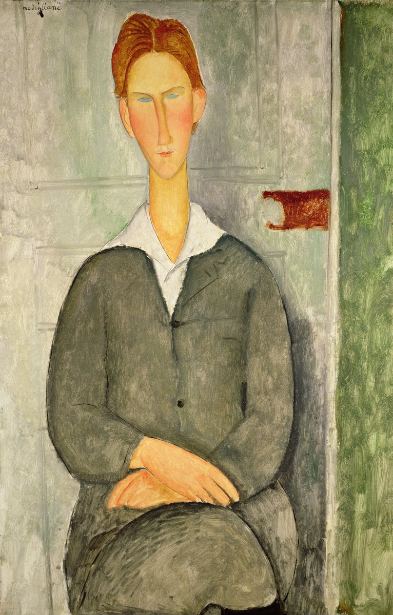 Ung dreng med rødt hår, 1906 af Amedeo Modigliani