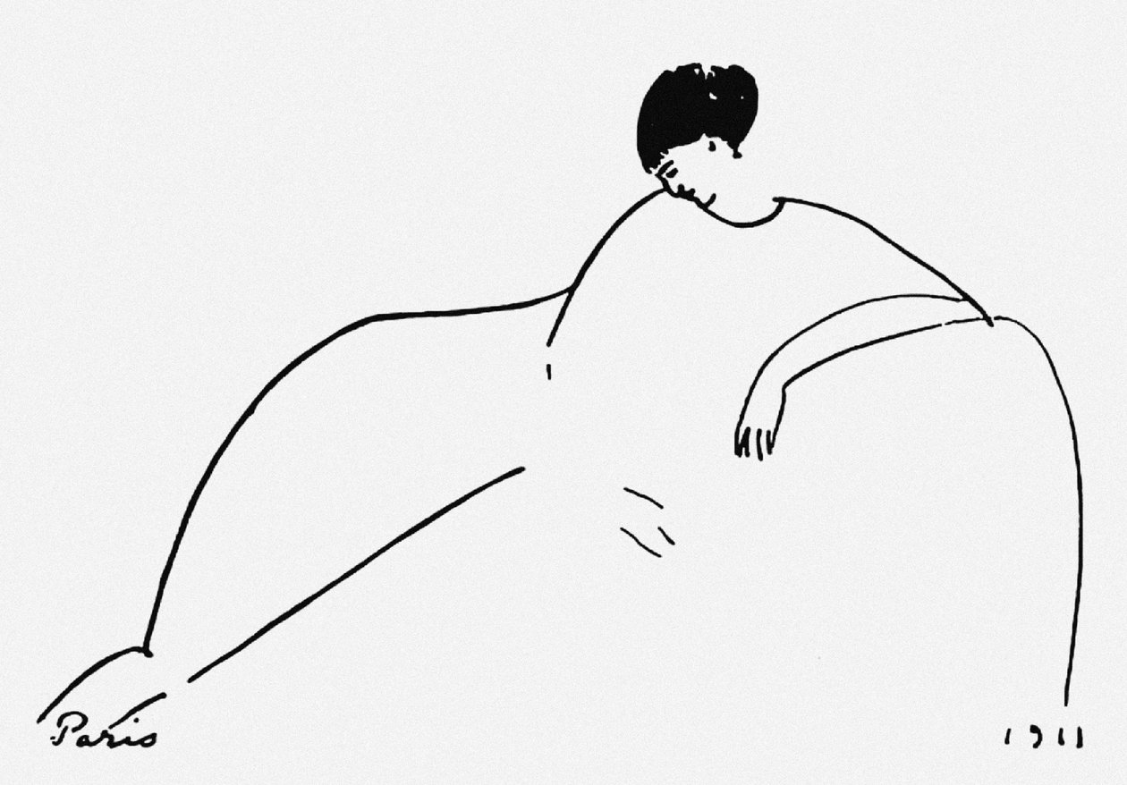 Anna Ekmatova, ೧೯೧೧ af Amedeo Modigliani