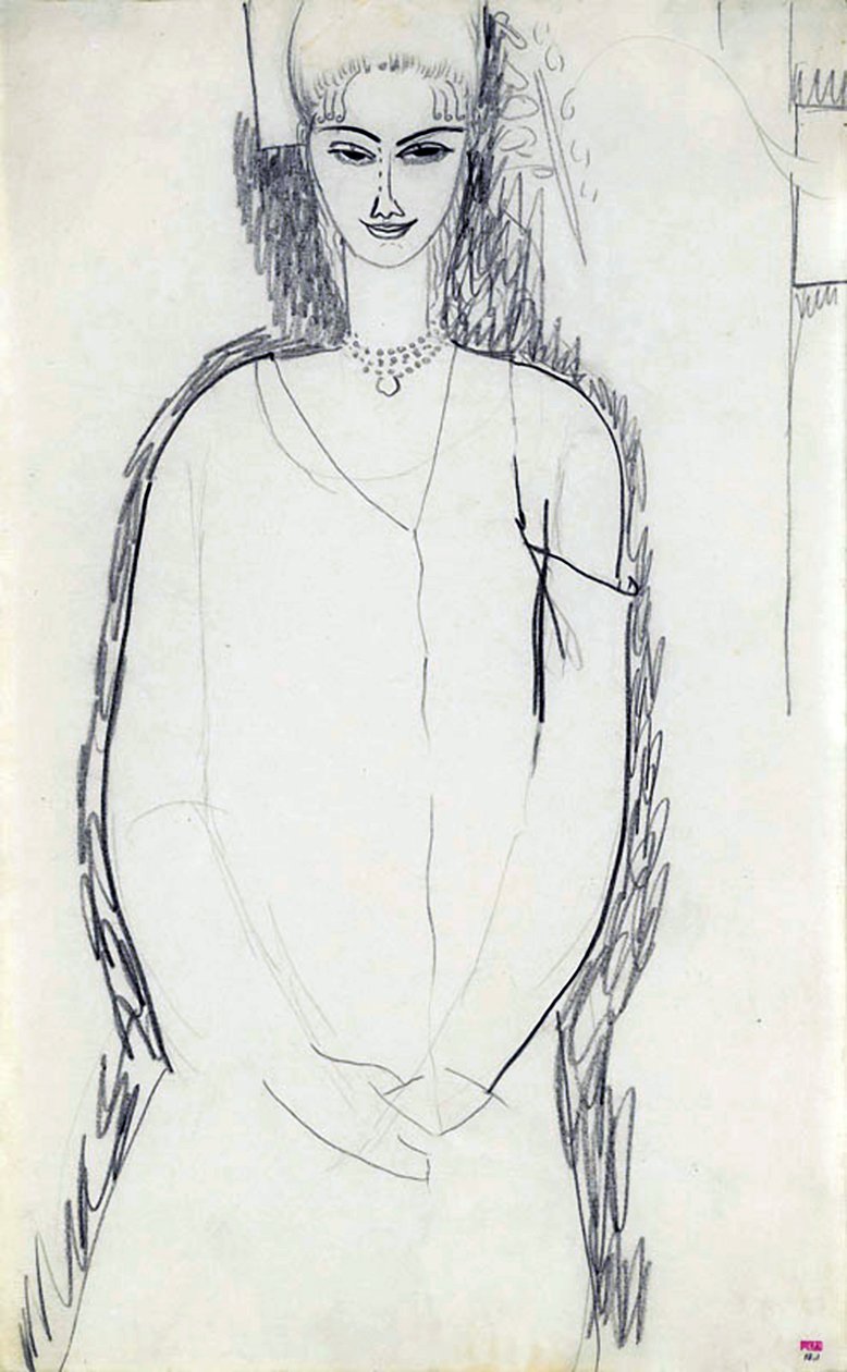 Anna Ekmatova, ೧೯೧೧ af Amedeo Modigliani