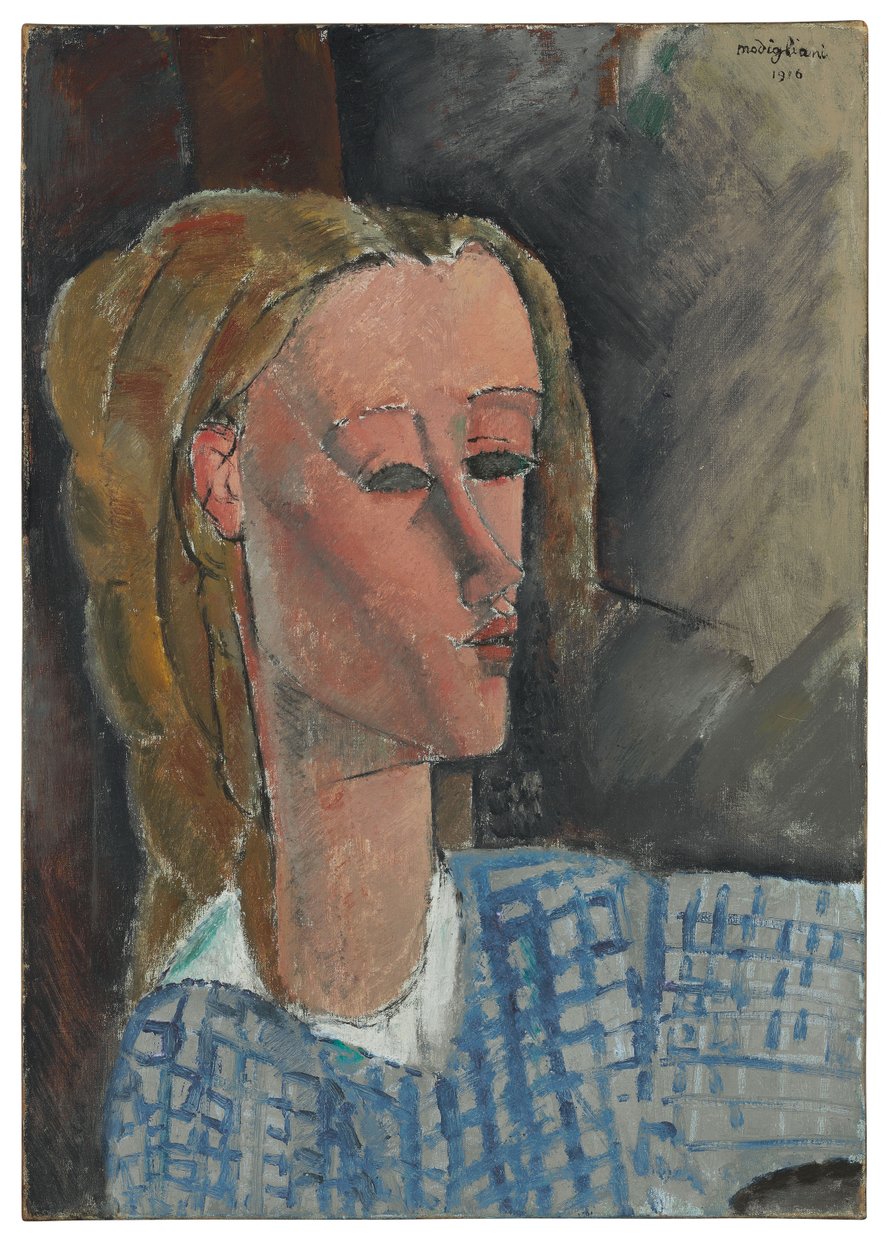 Beatrice Hastings, 1916 af Amedeo Modigliani