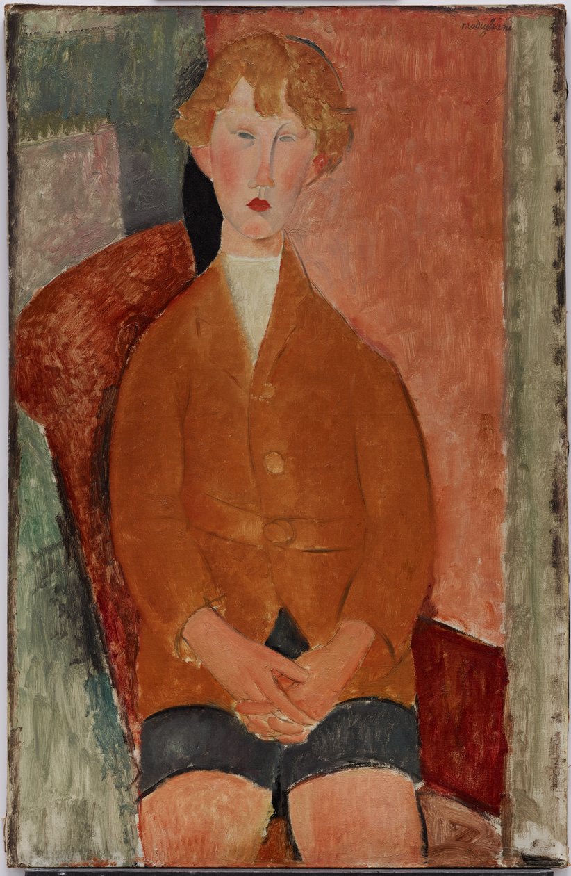 Dreng i korte bukser af Amedeo Modigliani